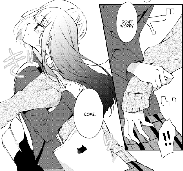 Manga Amae Heta gambar 2